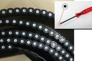 Change in the stainless steel M2 zippers